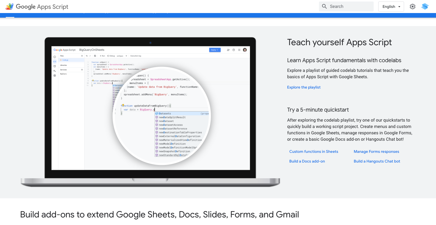 Google Sheets Scripting