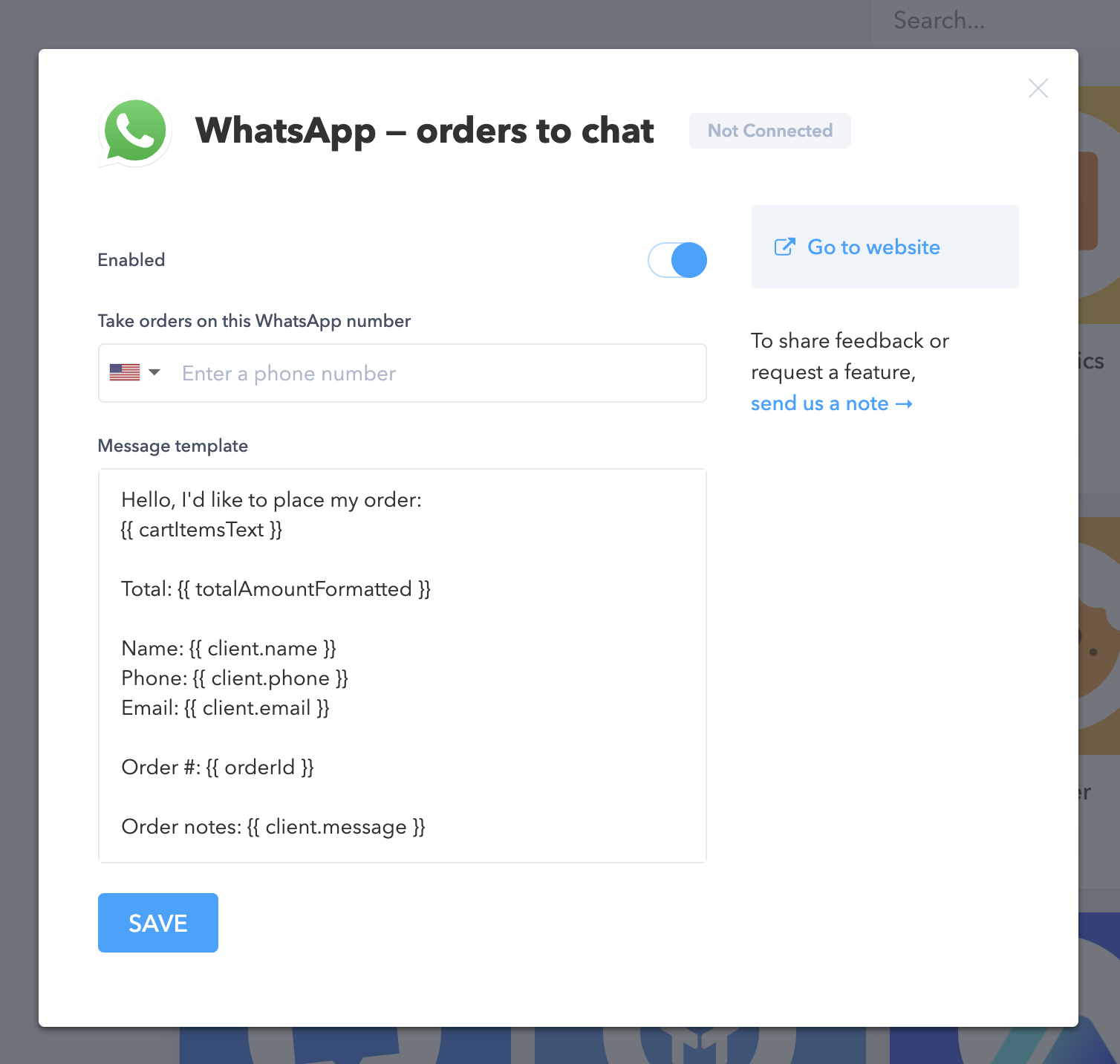 Get started with WhatsApp Ordering in 4 simple steps
