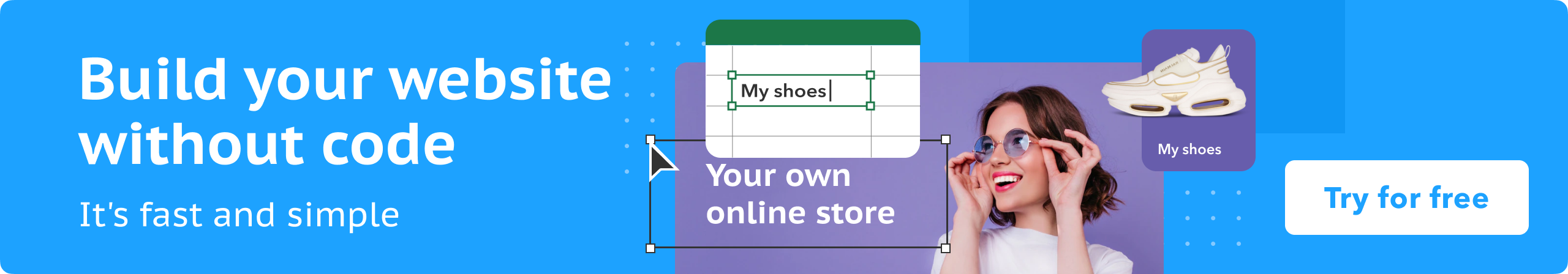 Make your own e-commerce store for free