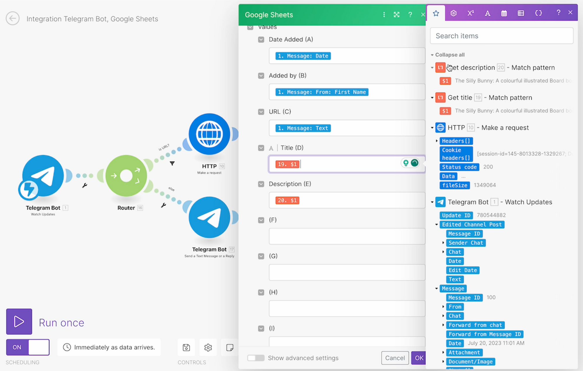 Simplify Data Entry: Automate Google Sheets and SpreadSimple Website with a Telegram Bot — Your How-To Guide