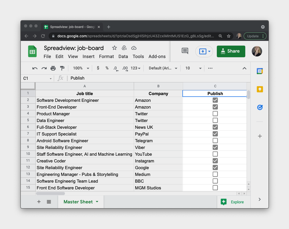 How to Add Checkboxes in Google Sheets