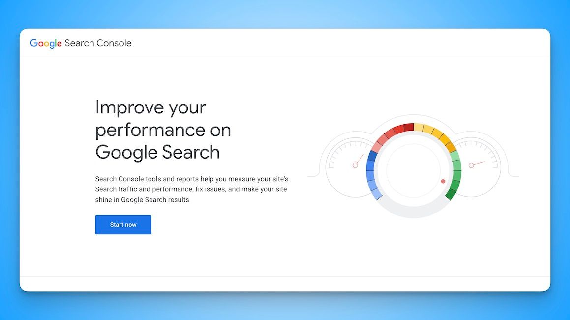 Google Search Console website analytics tool