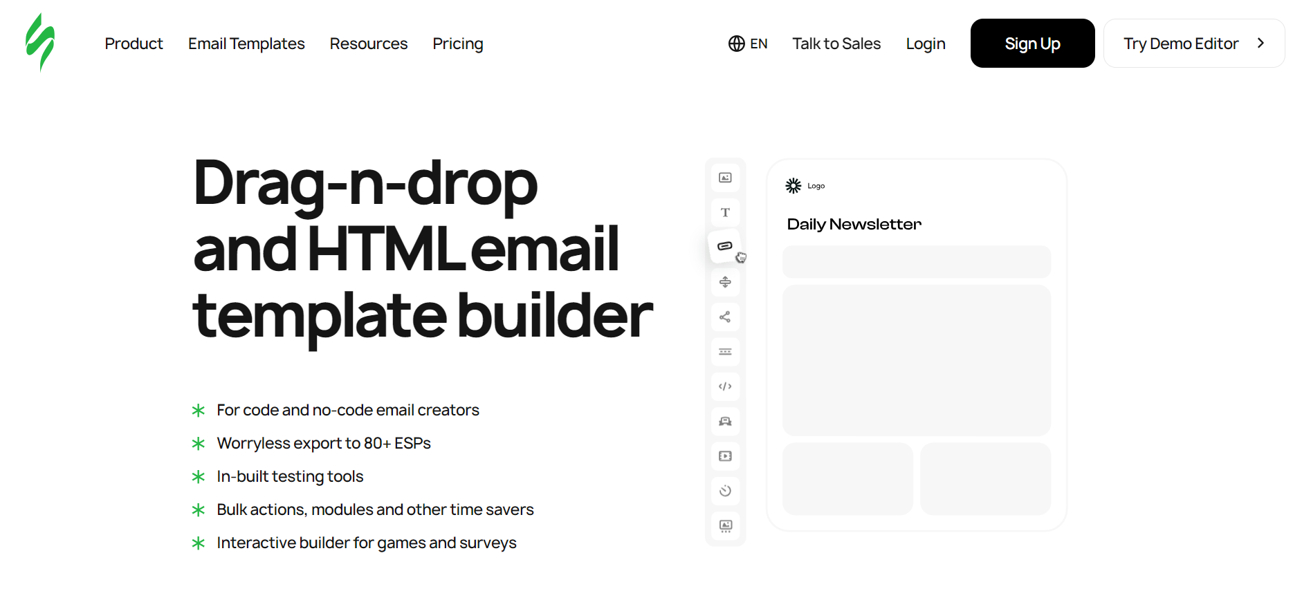 No-code email builders | Stripo