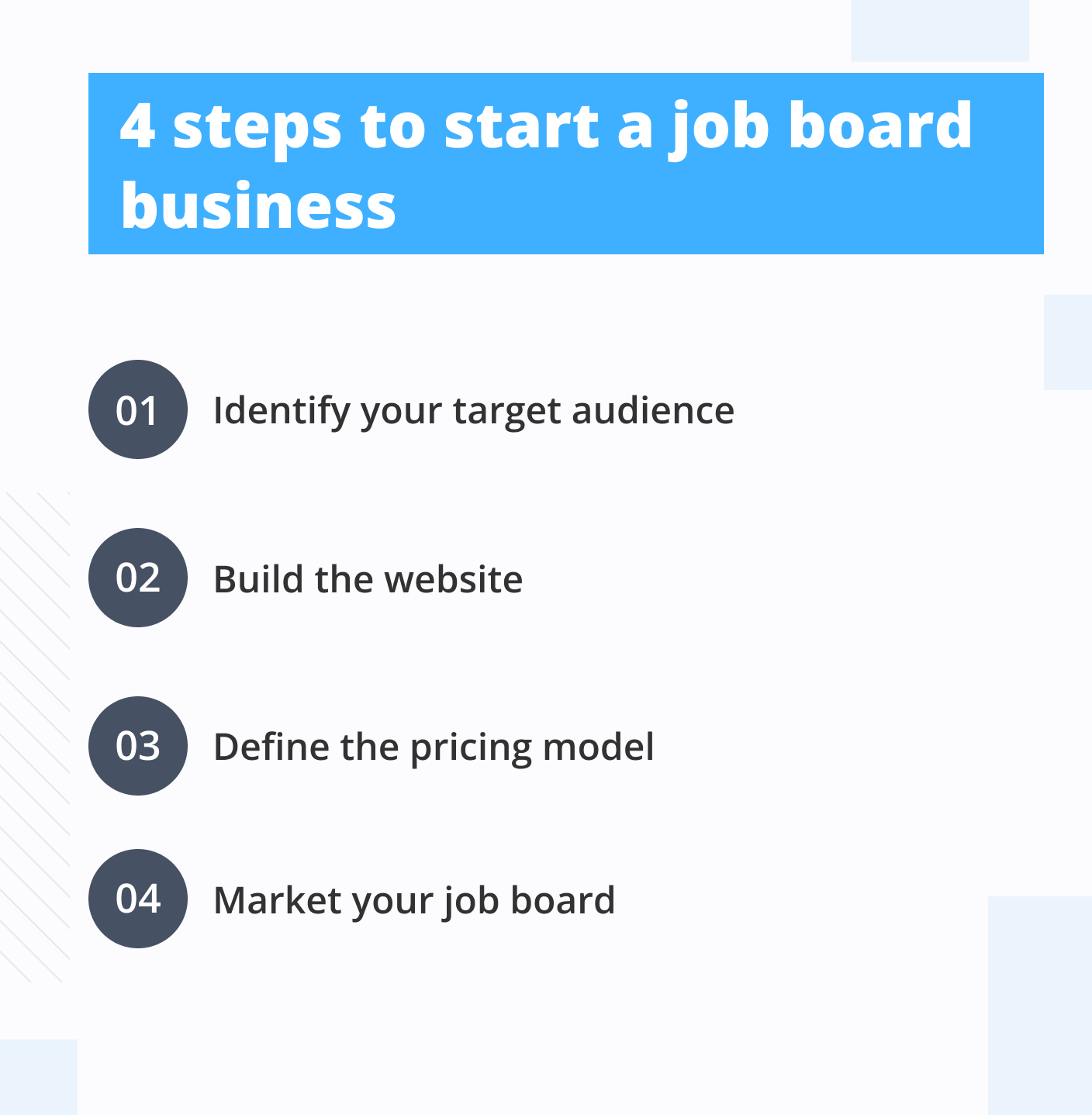 How to start a job board business