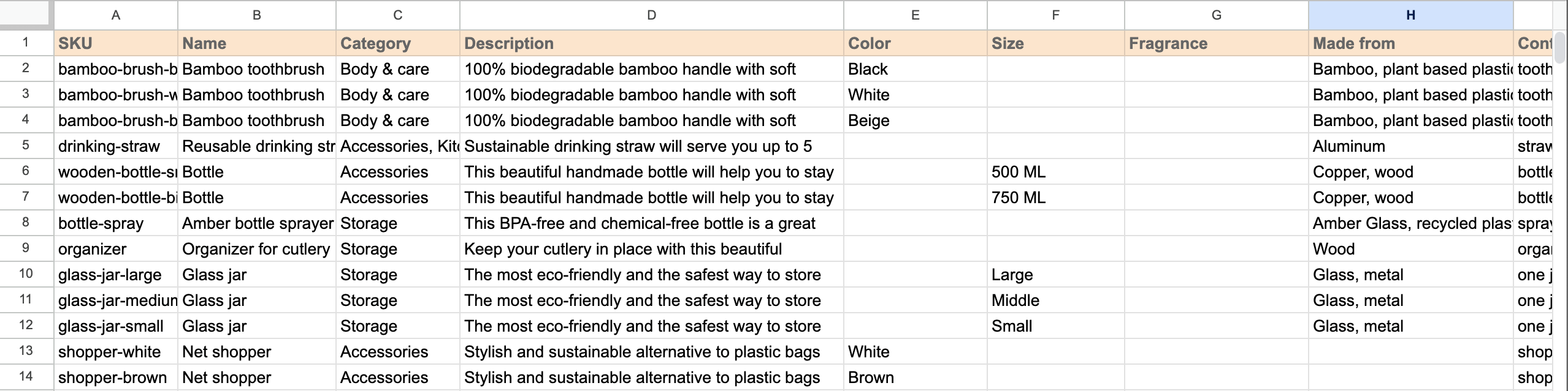 eco-store-template