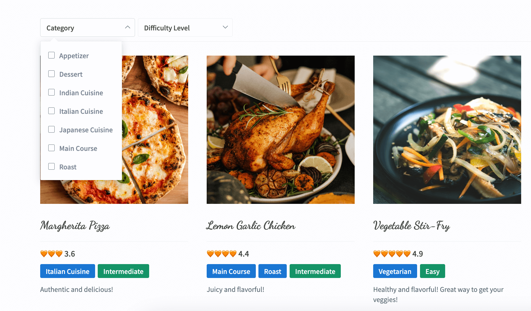 recipe-collection-template