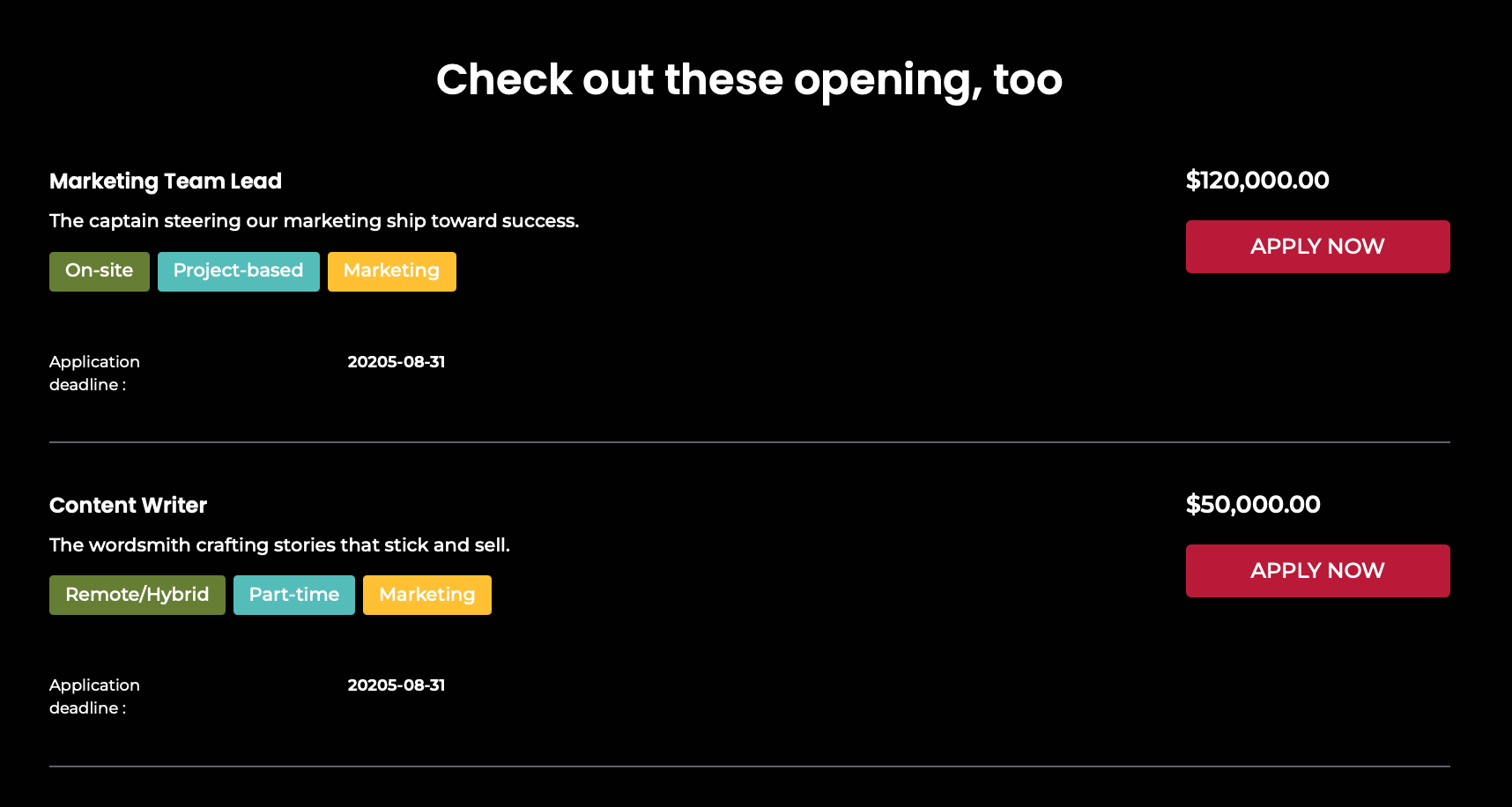 recruitment-website-spreadsimple-template