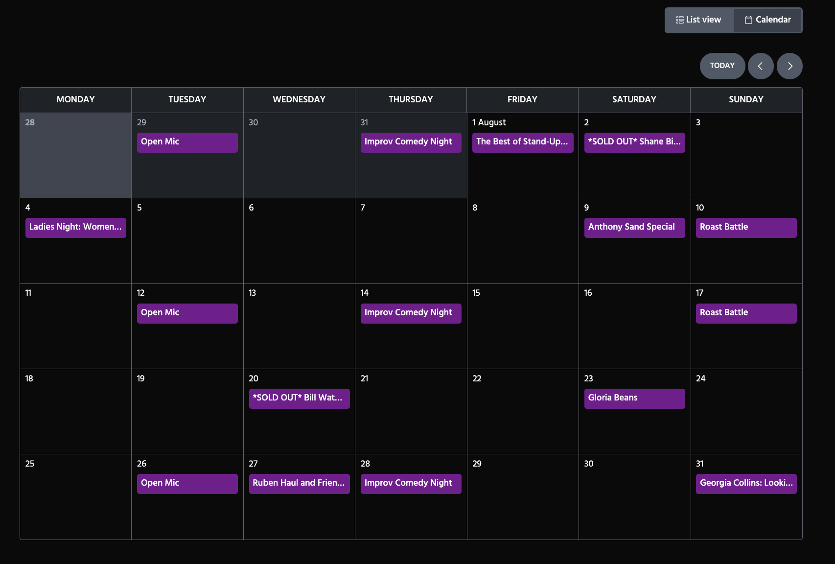 stand-up-comedy-club-calendar-view