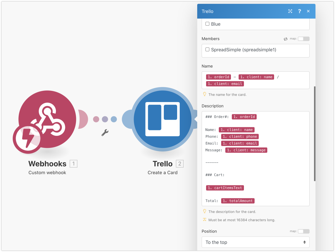 Online Store Based on Google Sheets + Free CRM Made on Trello. Part 2.