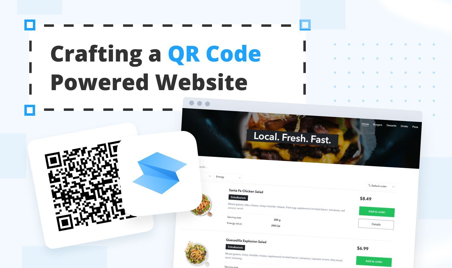 Crafting a QR Code-Powered Website for Restaurant Menus and Ordering Using SpreadSimple