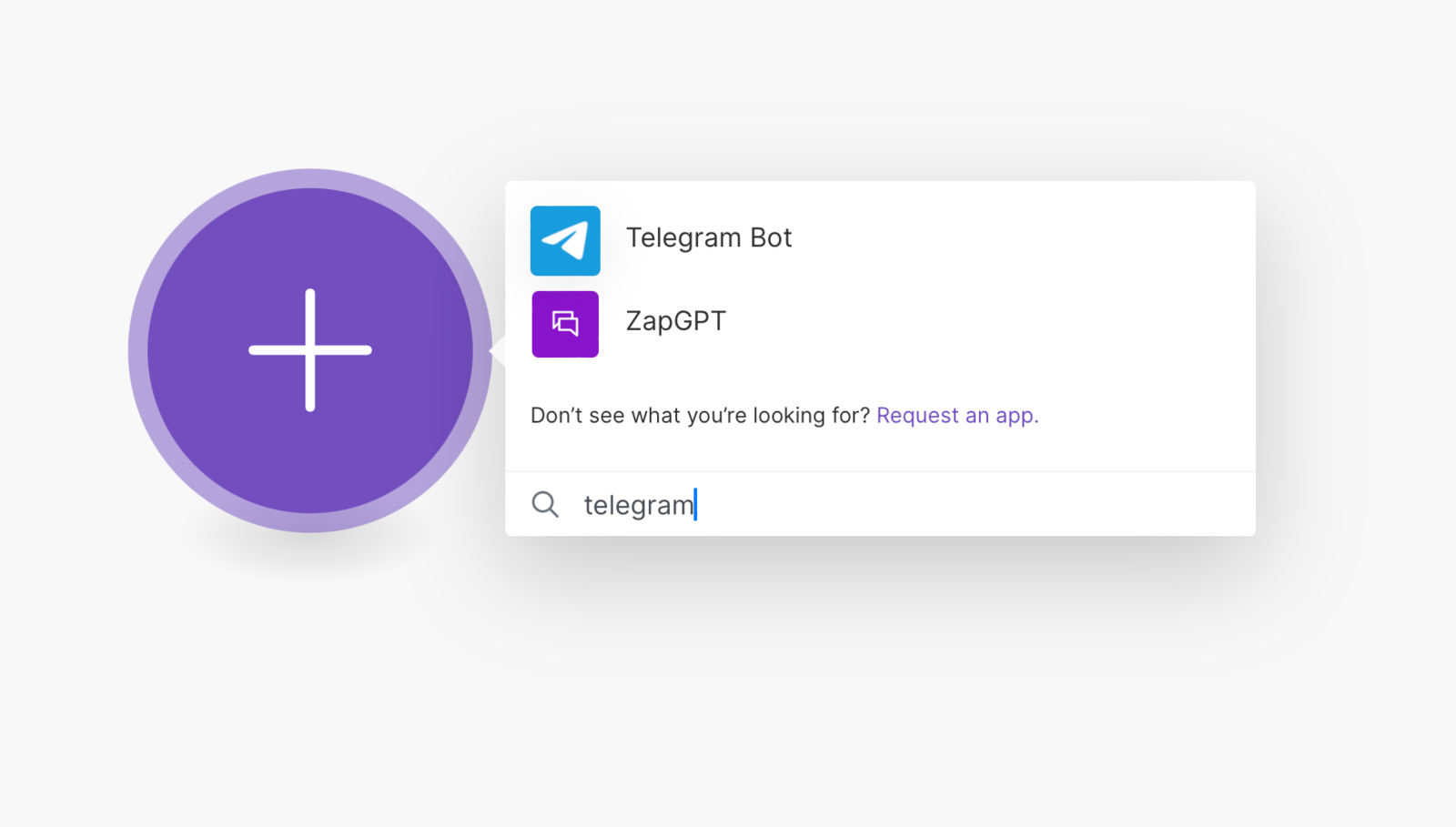 Select the first service for integration