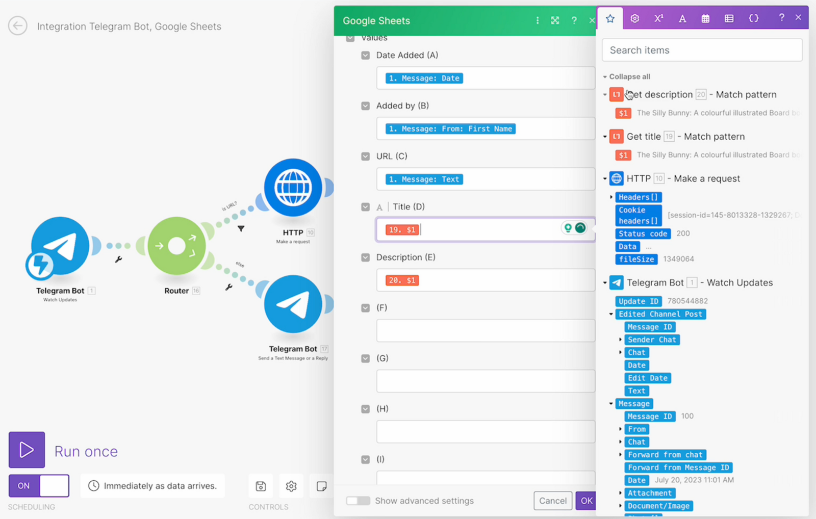 Specifying Columns in Google Sheets