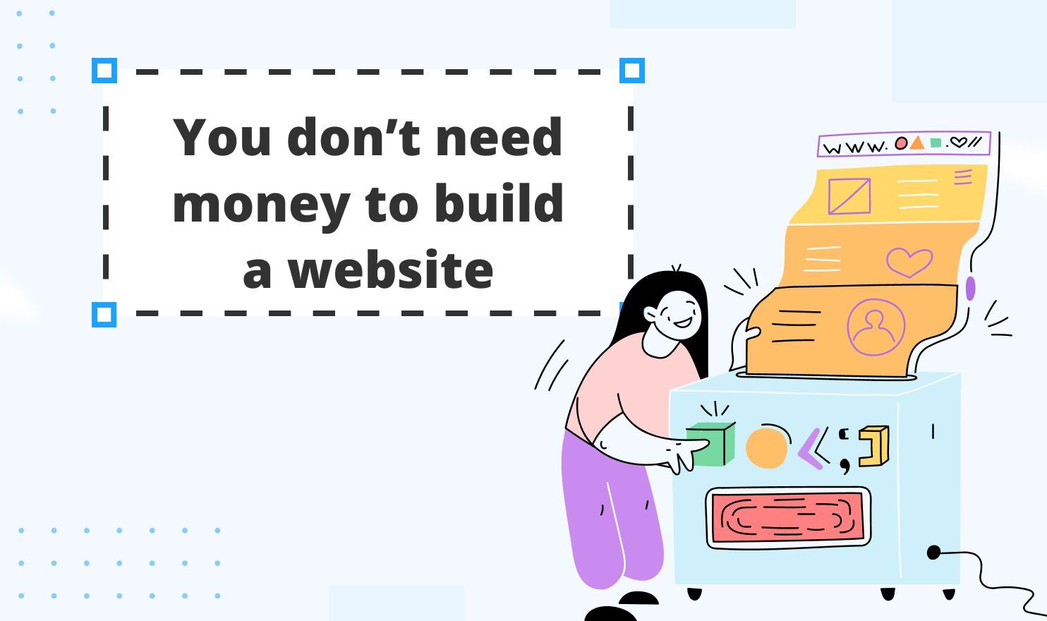 How to make a website for free