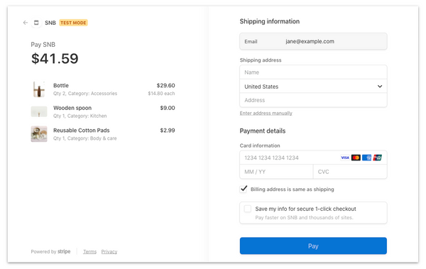 How to Add Stripe Integration to Your Website | SpreadSimple